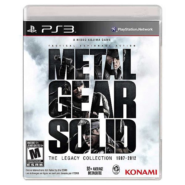 Metal Gear Solid: The Legacy Collection (Usado) - PS3