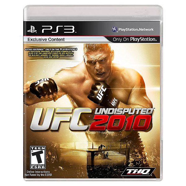 UFC 2010 Undisputed (Usado) - PS3 - Mídia Física