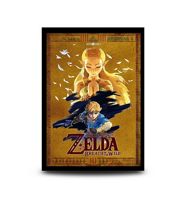 Quadro The Legend of Zelda: Breath of the Wild - 32,5 x 43cm