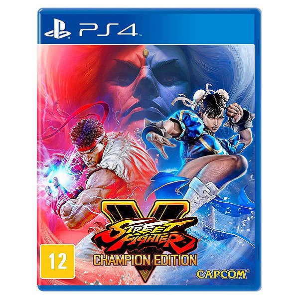 Street Fighter V: Champion Edition - PS4 - Mídia Física