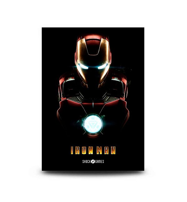 Quadro Iron Man - 32,5 x 43cm