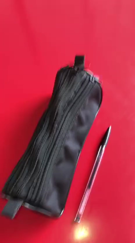 ESTOJO ESCOLAR PRETO NYLON 600 - AMAMOS A VIDA REAL