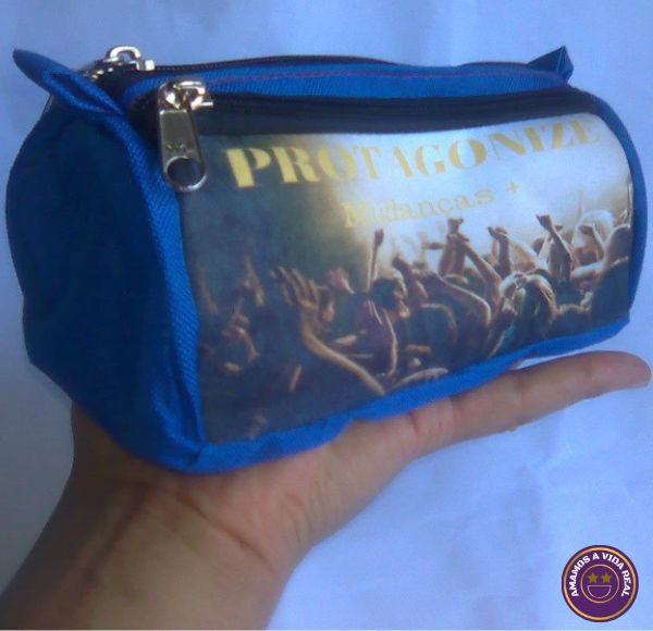 ESTOJO PERSONALIZADO NA IMAGEM E COR - AMAMOS A VIDA REAL