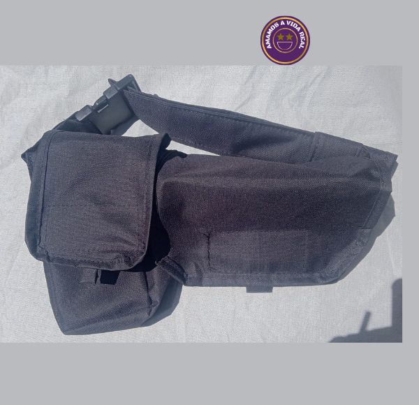 POCHETE PRETO MOTOBOY-AMAMOS A VIDA REAL