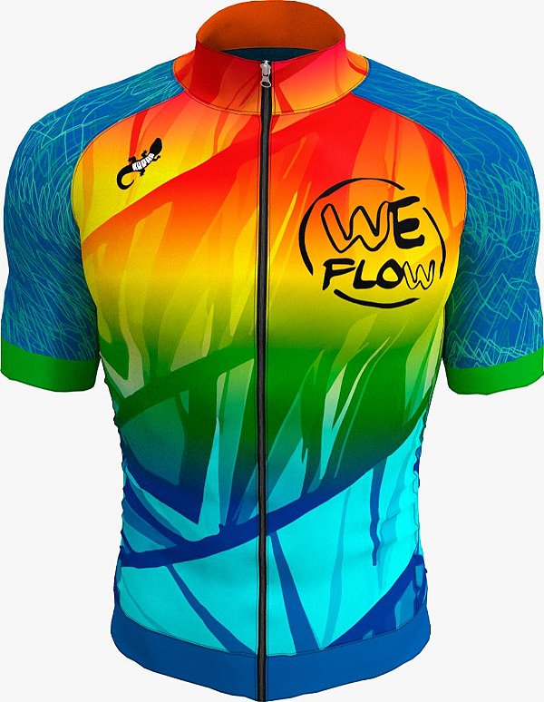 Camisa De Ciclismo Masculino We Flow Jungle