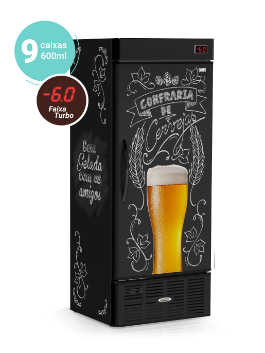 Cervejeira Refrigerada 600 Litros CRV 600B -6 Graus 220v Conservex