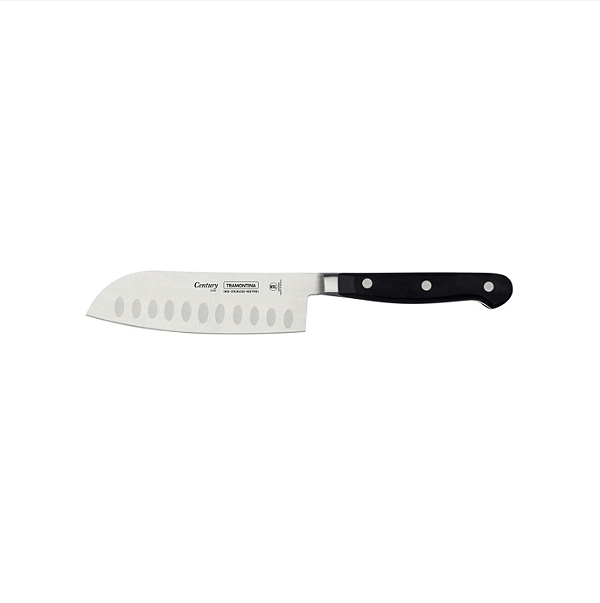 Faca Santoku Century Preta 7 Polegadas 24020/007 Tramontina.
