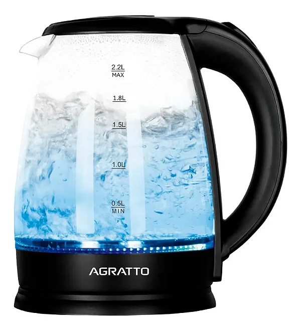 Chaleira Eletrica Aroma Vidro 127V ACEV01I-01 Agratto