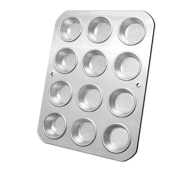 Forma Cupcake Pequeno 12 Cavidades 30,5 x 22,5 Doupan
