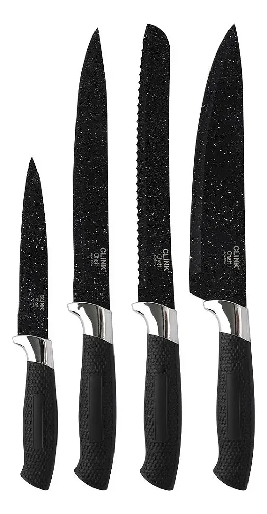 Kit Facas Cozinha 4 Peças CK4447 Clink