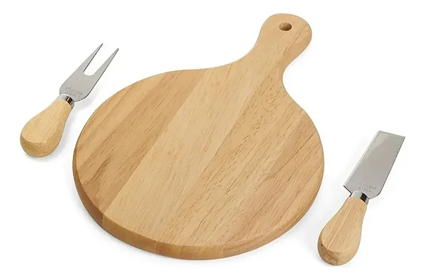 Kit Tábua Bambu Para Queijo CK6775 Clink