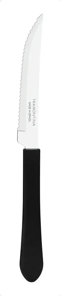 Jogo de Facas Leme Preto 12 Peças 23180904 Tramontina