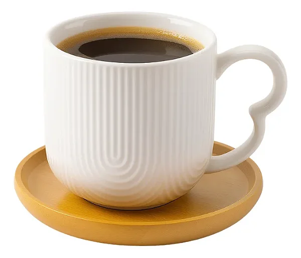 Jogo Xícara de Café Oasis Linha Servir 90ml 4 Peças PCLN231 Hauskraft