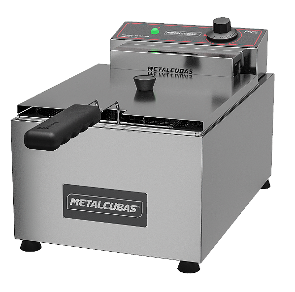 Fritador Elétrico Uma Cuba 5 Litros FRCE-05 20268 220v Metalcubas