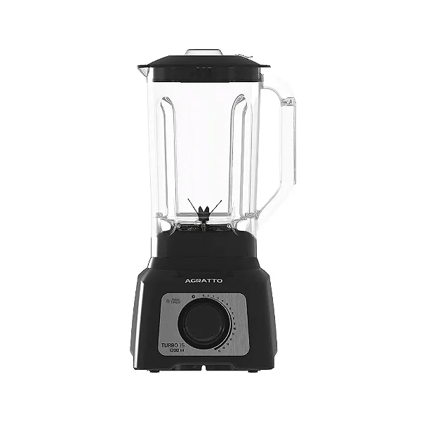 Liquidificador Turbo 15 1200w Preto 220v ALIQ05N-02 Agratto