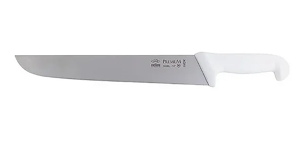 Faca Carne Açougue Churrasco Profissional 12" Corneta Premium
