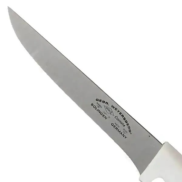 Faca para Desossar 6" Reta Cabo Branco Premium Corneta