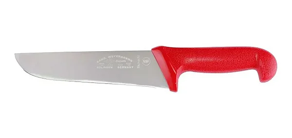Faca para Carne 8" Cabo Vermelho Corneta Premium
