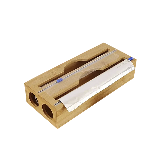 Suporte Porta Rolos Bambu Clink