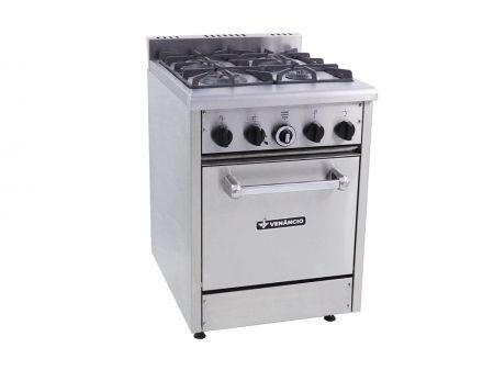 Fogão Dom Bidone 4 bocas e forno total inox-Venâncio