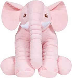 ALMOFADA ELEFANTE GIGANTE - ROSA