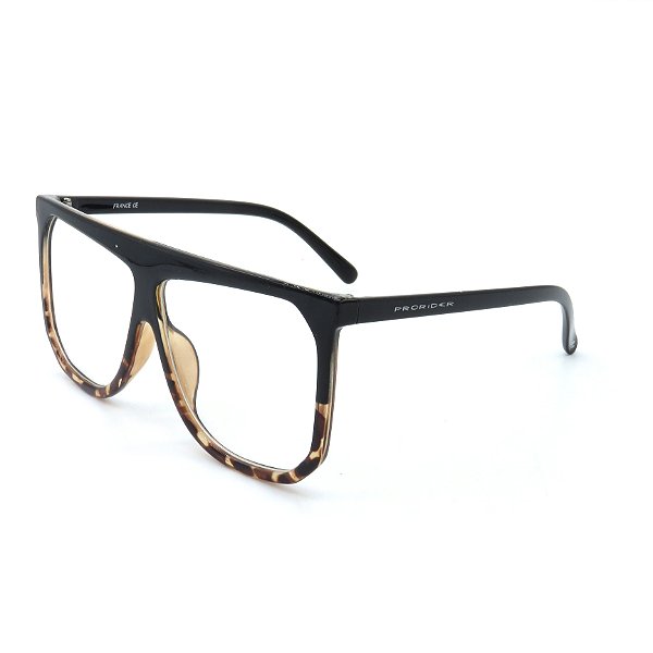 Prorider Ethienne - Óculos Receituário Prorider Preto e Animal Print - S8667C6