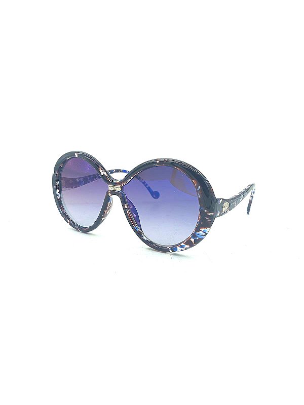 Prorider Trend Collection- Solar Preto com lente degrade azul