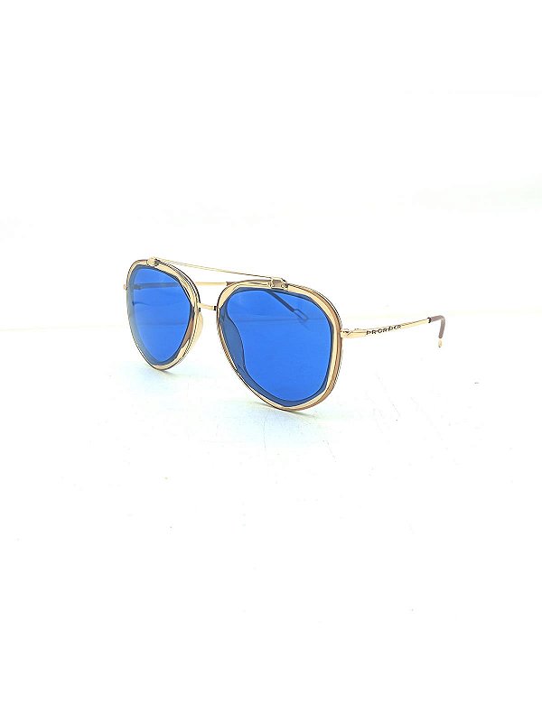 Prorider Trend Collection- Solar Dourado com lente Azul