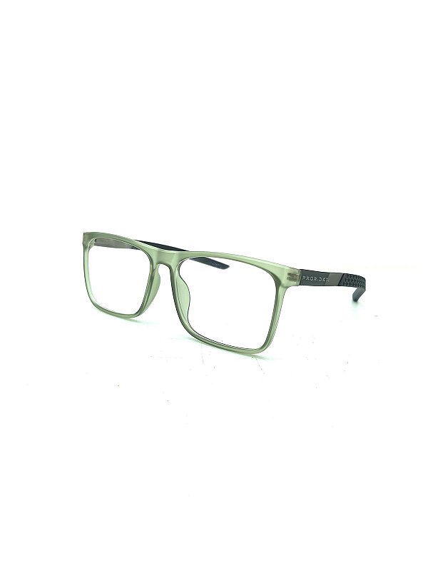 Prorider Trend Collection- receituário Preto e verde com lente de apresentação