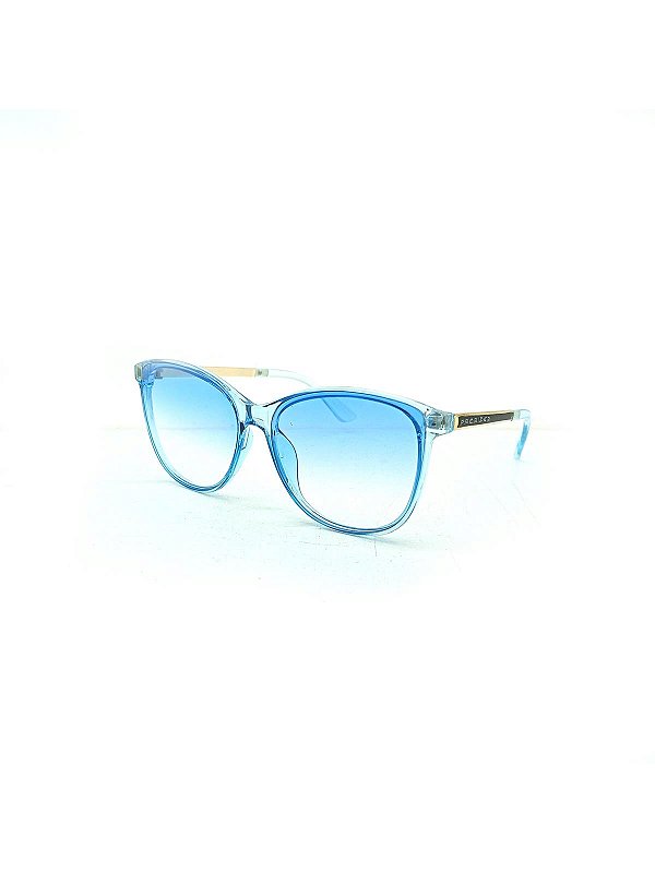 Prorider- Solar Dourado e Azul com lente Azul