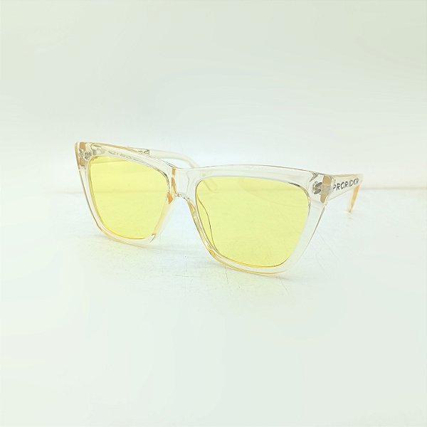 Prorider- Solar trasparente com lente Amarela