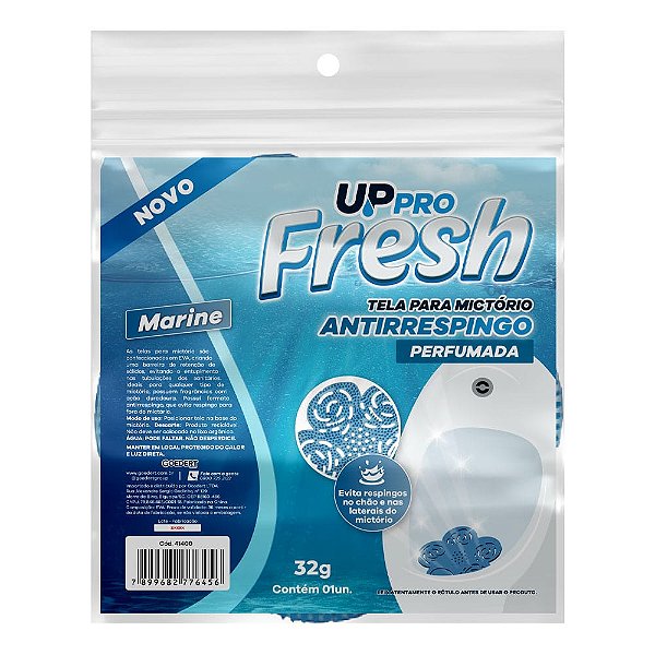 Tela perfumada p/ mictorio antirrespingo marine (azul) Nobre