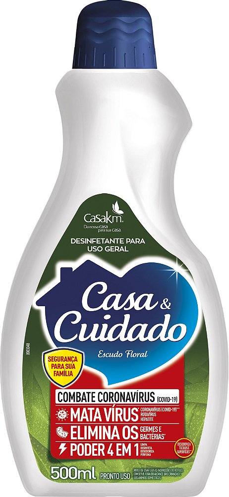 DESINFETANTE CASA & CUIDADO ESCUDO FLORAL 500 ML