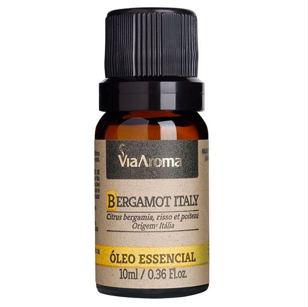 OLEO ESSENCIAL 10ML BERGAMOT ITALY VIA AROMA