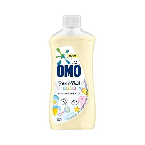 Sabão Líquido Hipoalergenico 900ML OMO