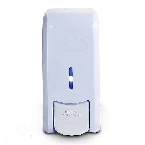 Dispenser sabonete liquido/alcool gel 800ml. (c/reserv. valv. Xpro) branco New Classic - Nobre