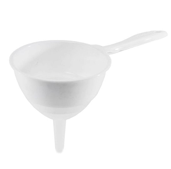 Peneira de Plastico 12 cm com Funil Keita