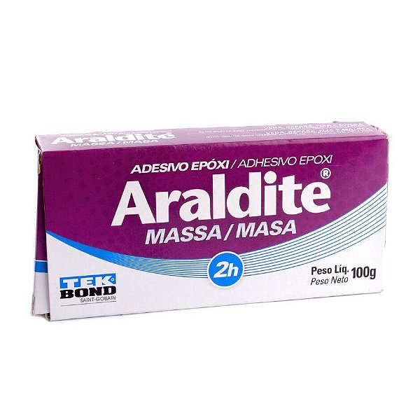 Adesivo Epoxi Araldite 100g Massa Multiuso TekBond