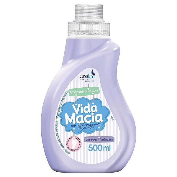 AMACIANTE VIDA MACIA GLICERINA & AMENDOAS 500ML
