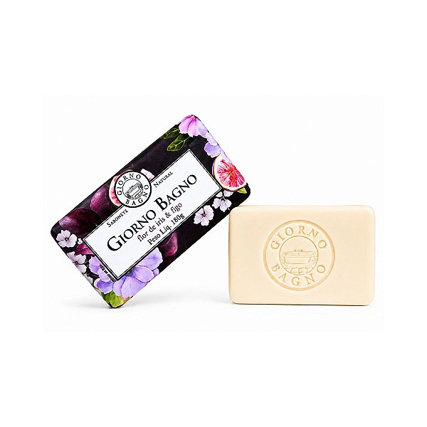 Sabonete em Barra Giorno Flor de Iris e Figo 180g