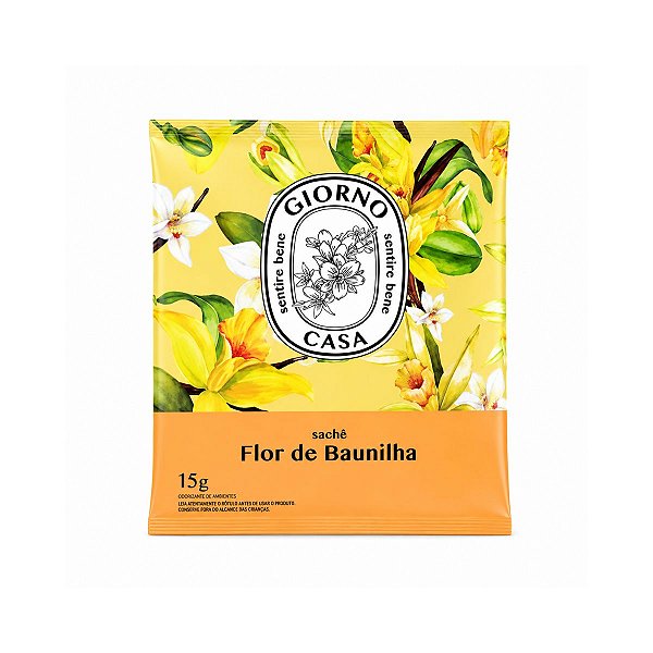 Sache Perfumado Giorno Flor de Baunilha 15g