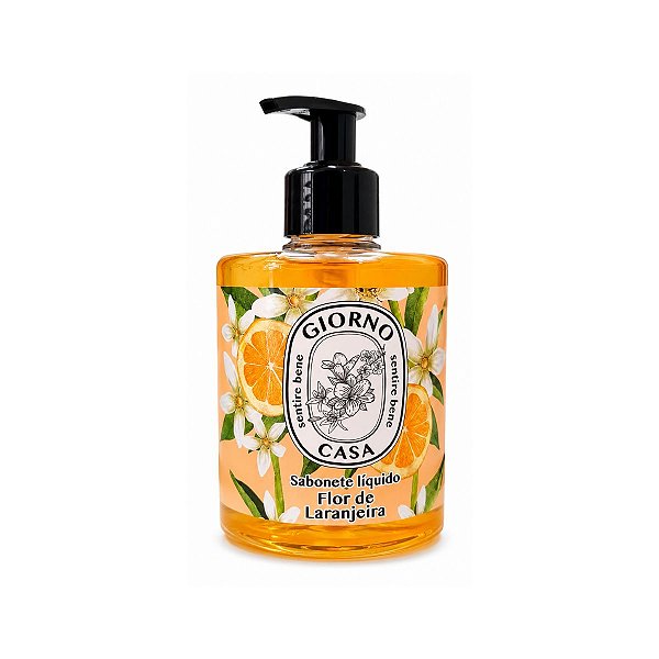 SABONETE LIQUIDO GIORNO FLOR DE LARANJEIRA 350ML