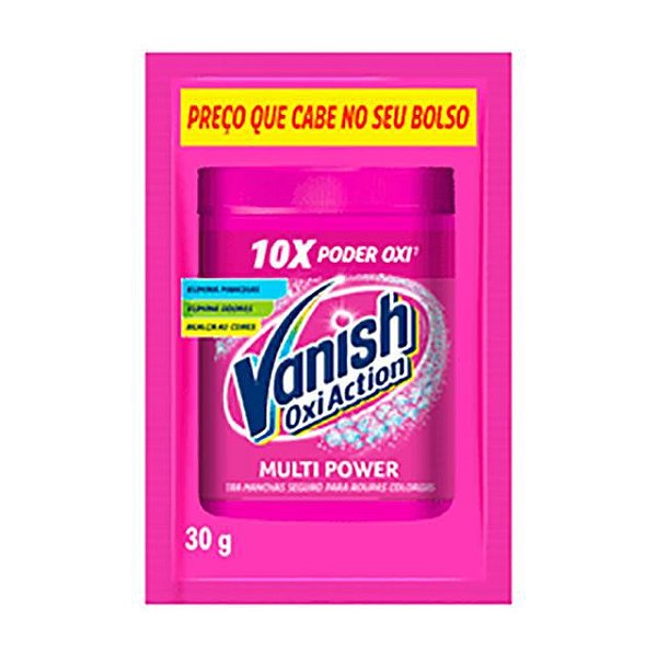 Tira manchas pó Vanish multi power oxi action 30g