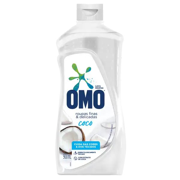 SABAO LIQUIDO OMO DELICADAS COCO 900ML