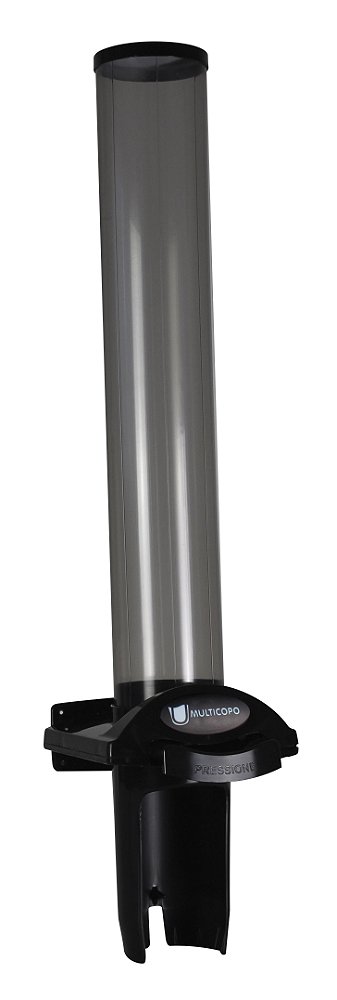 Dispenser poupador de copos 150 a 200ml. preto Multicopo - Nobre