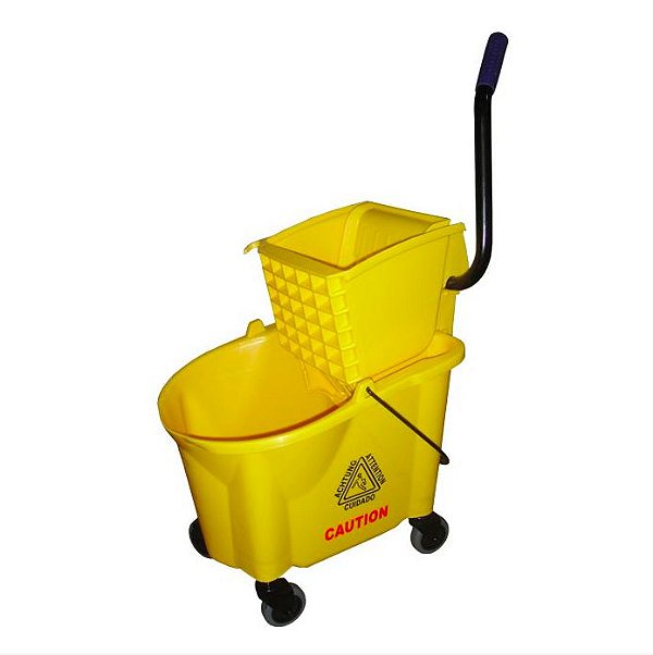 Balde Espremedor para Limpeza Profissional 28L - Nobre