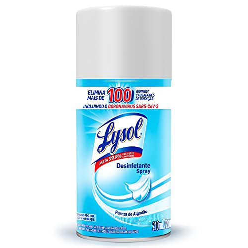 LYSOL DESINF AERO PUREZA DO ALGODAO 210ML