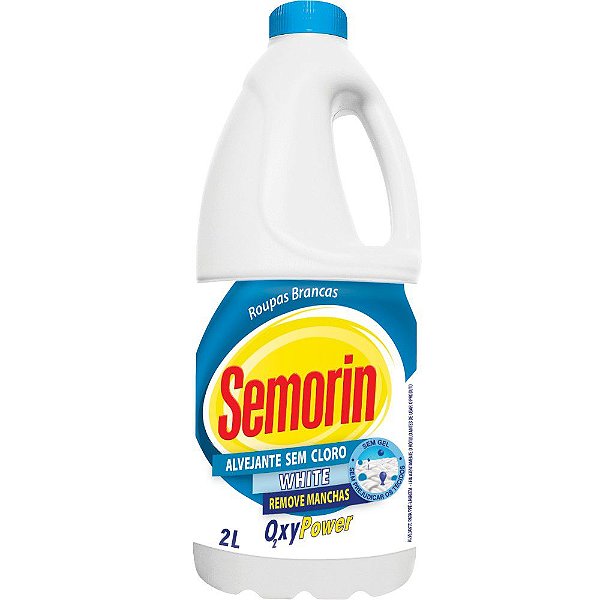 SEMORIN ALVEJANTE SEM CLORO WHITE 2L