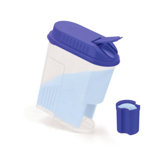 PORTA SABAO EM PO C/COPO DOSADOR 1KG NITRON