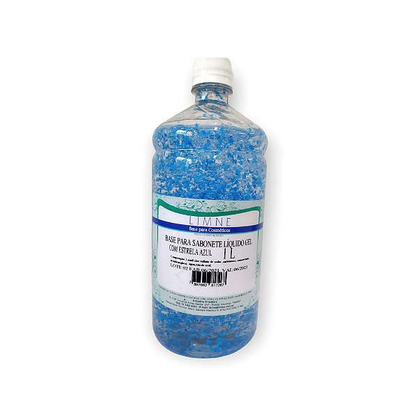 BASE SABONETE LIQUIDO GEL C/ ESTRELA AZUL 1L LIMNE